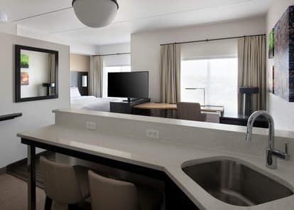 Residence Inn Lancaster King Studio Kitchen